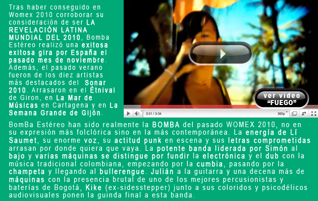 Bomba Estereo Fuego